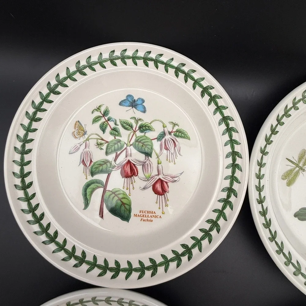 Portmeirion Botanic Garden Bread Plates 7.25